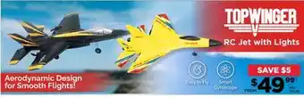 Showcase Rc jet with lights offer