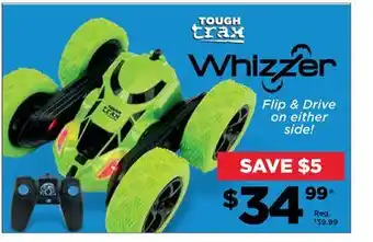 Showcase Tough trax whizzer offer