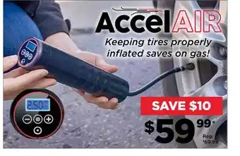 Showcase Accel air offer