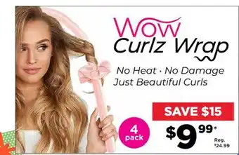 Showcase Wow curlz wrap offer