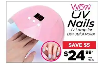 Showcase Wow uv nails lamp offer