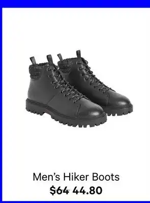 Joe Fresh Men's hiker boots offer