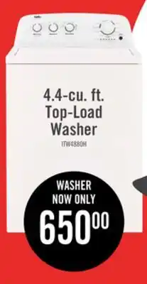 The Brick Inglis 4.4 cu. ft. high-efficiency top-load washer - itw4880hw offer