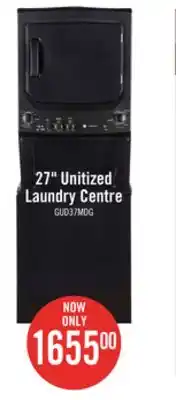 The Brick Ge unitized spacemaker washer and electric dryer combination gud37esmmdg offer