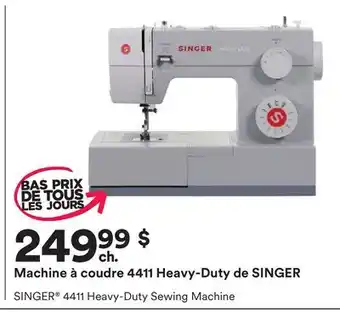 Michaels Machine à coudre 4411 heavy-duty de singer offer