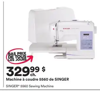 Michaels Machine à coudre 5560 de singer offer
