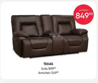 Meubles RD Texas loveseat offer