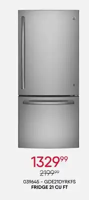 Meubles RD Fridge 21 cu ft offer