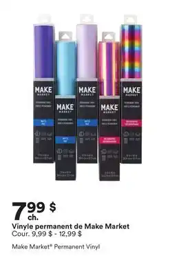 Michaels Vinyle permanent de make market offer