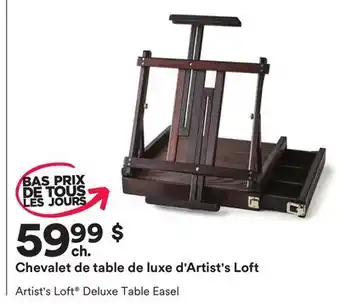 Michaels Chevalet de table de luxe d'artist's loft offer