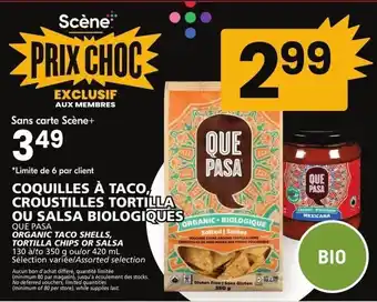 Rachelle-Bery Grocery ORGANIC TACO SHELLS, TORTILLA CHIPS OR SALSA offer