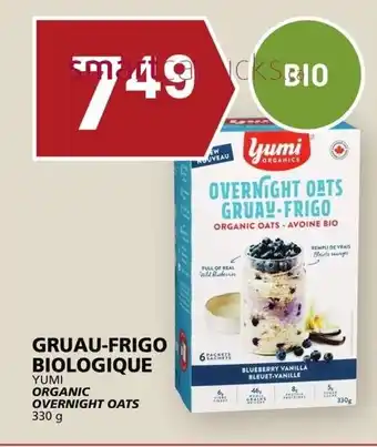 Rachelle-Bery Grocery YUMI ORGANIC OVERNIGHT OATS 330g offer