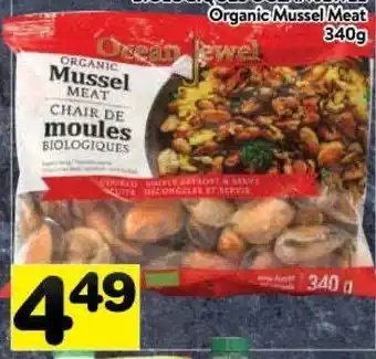 Supermarché PA Ocean jewel organic mussel meat offer
