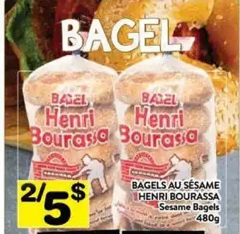 Supermarché PA Henri bourassa sesame bagels offer