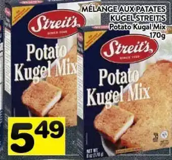 Supermarché PA Streit's potato kugal mix offer