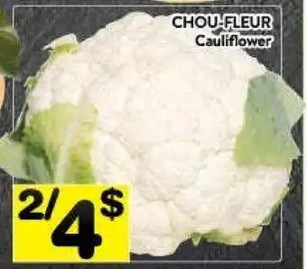 Supermarché PA Cauliflower offer