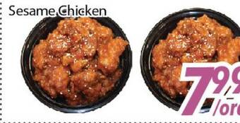 Bestco Food Mart Sesame chicken offer