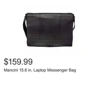 Costco Mancini 15.6 in. laptop messenger bag offer