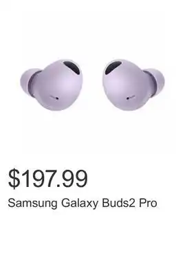 Costco Samsung galaxy buds2 pro offer