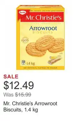 Costco Mr. christie's arrowroot biscuits, 1.4 kg offer