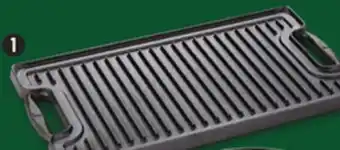 Canadian Tire Lagostina cast-iron reversible grill, 20 x 10.5˝ offer