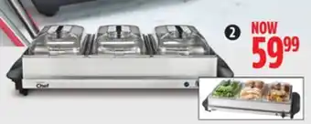 Canadian Tire Master chef 3-tier buffet server offer