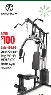 Canadian Tire Marcy mkm-81030 home gym offer
