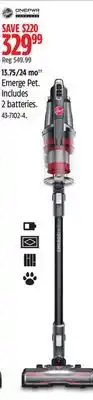 Canadian Tire Hoover emerge pet offer
