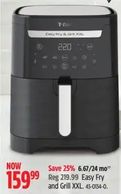 Canadian Tire T-fal easy fry and grill xxl offer