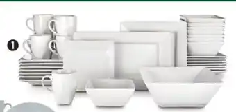 Canadian Tire Canvas quatro 34-pc dinnerware set offer