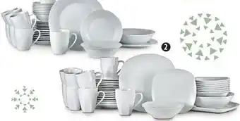 Canadian Tire Canvas mercier or lauren 34-pc dinnerware set offer
