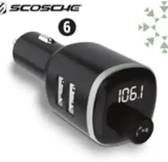 Canadian Tire Scosche handsfree car kit with fm transmitter offer
