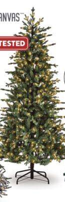 Canadian Tire Canvas micro-brite normandy fir tree offer