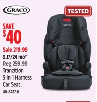 Canadian tire car outlet seat sale