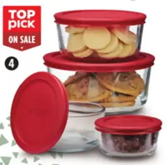 Canadian Tire Anchor hocking 8-pc glass food storage set offer