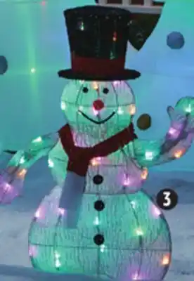 Canadian Tire Noma smart voice command 3.4' snowman offer