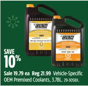Canadian Tire Vehicle-specific oem premixed coolants, 3.78l offer