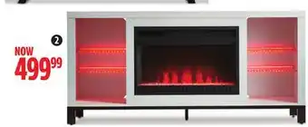 Canadian Tire Canvas 60 waldon led media fireplace offer