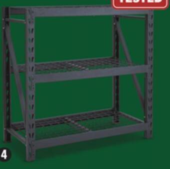 Canadian Tire Maximum 3-tier heavy-duty storage rack offer