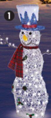 Canadian Tire Canvas 4' whimsical twinkling snowman offer
