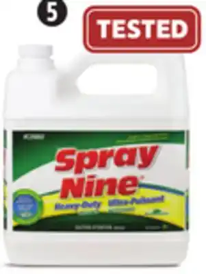 Canadian Tire Spray nine heavy-duty cleaner disinfectant, 2l offer