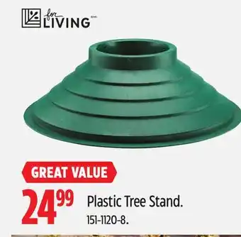 Canadian Tire For living plastic tree stand offer