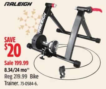 Canadian Tire Bike trainer offer