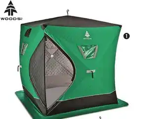 Canadian Tire Woods toaster 3-4 person ice shelter offer