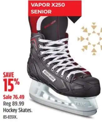 Canadian Tire Hockey skates offer
