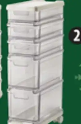 Canadian Tire Type a 5-drawer storage tower organizer offer
