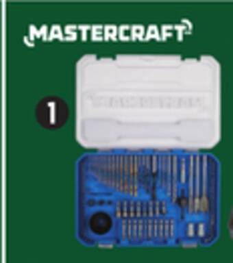 Canadian Tire Mastercraft -104-pc drill/driver bit set offer