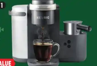 Canadian Tire Keurig k-cafe latte and cappuccino maker offer