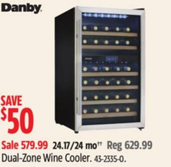 Canadian Tire Dual-zone wine cooler offer