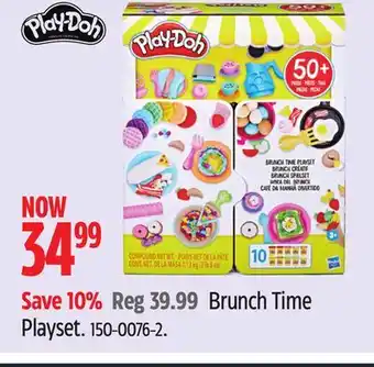 Canadian Tire Play-doh brunch time playset offer